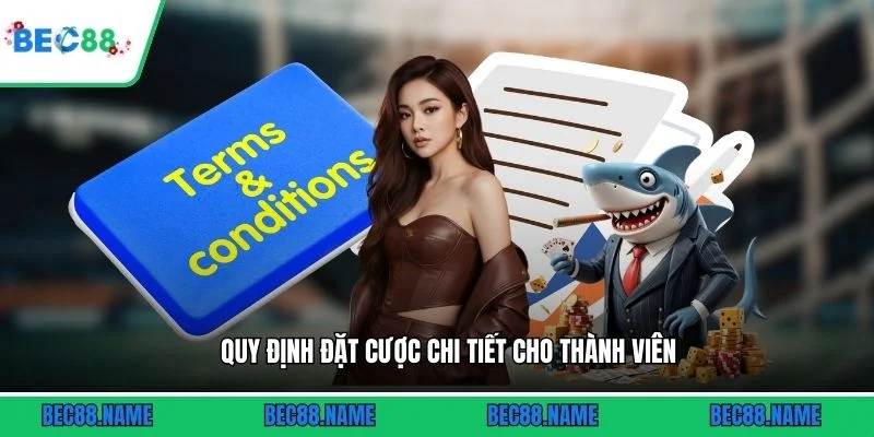 Quy định đặt cược chi tiết cho thành viên